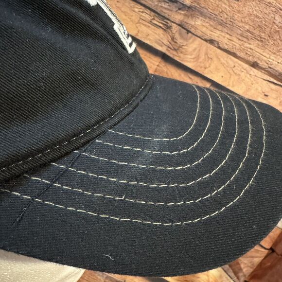 Texas Tech Red Raiders Black Hat Zephyr Tan Mesh Adjustable SnapBack Cap - Picture 3 of 8